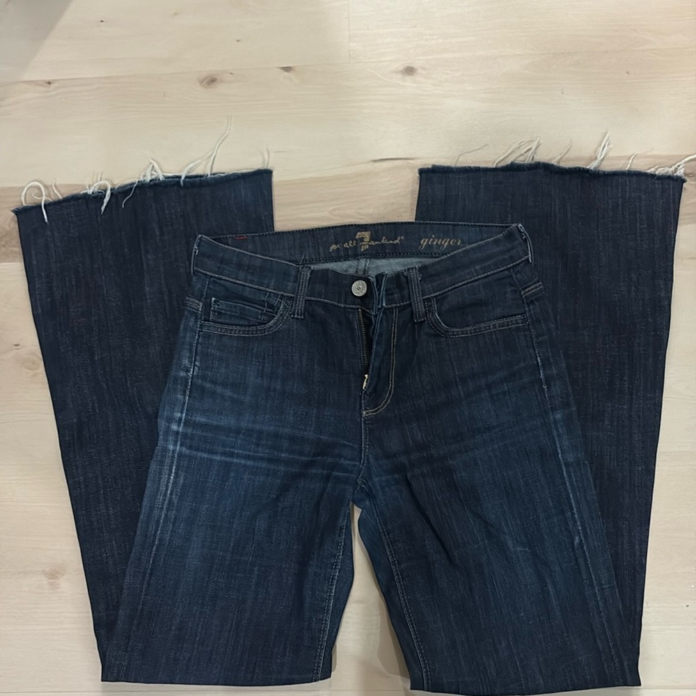Vintage seven jeans low rise bootcut size 24